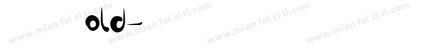 MAUG Bold字体转换